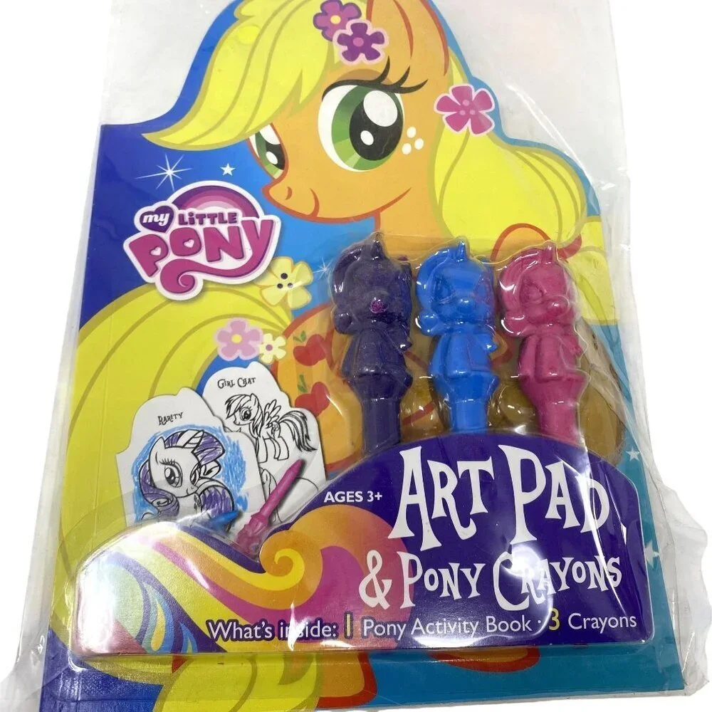 My Little Pony Artistic Studios 25 Page Art Pad 3 Pony Crayons Color Activities